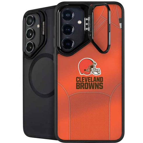NFL Cleveland Browns Team Jersey Galaxy S25 Kickstand Case